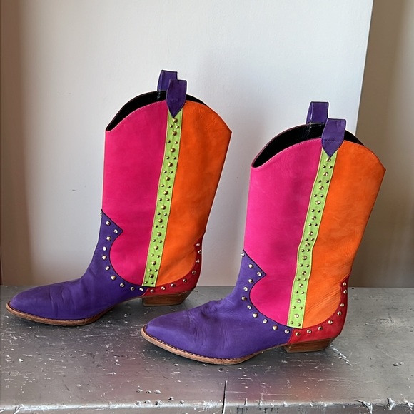 Vintage Cowboy Boots- Cowgirl Western Boots
Rocker Boots - Picture 5 of 17